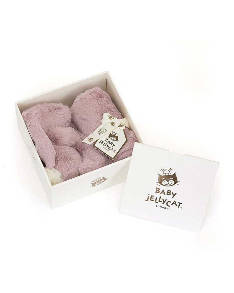 Little jellycat play bashful luxe bunny rosa soother