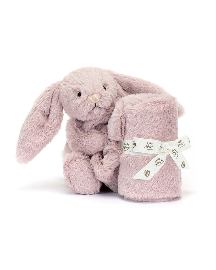 Little jellycat play bashful luxe bunny rosa soother