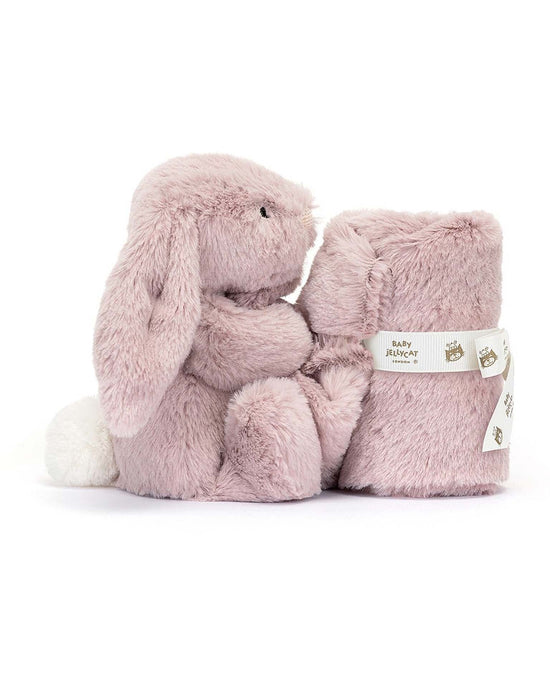 Little jellycat play bashful luxe bunny rosa soother