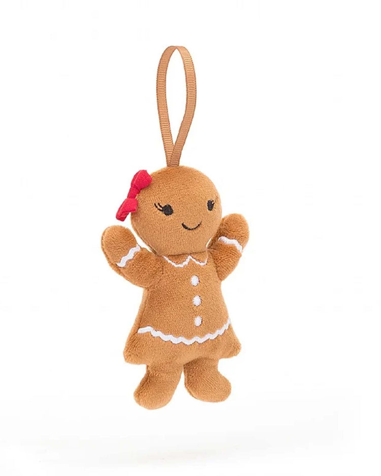 Little jellycat play festive folly gingerbread ruby