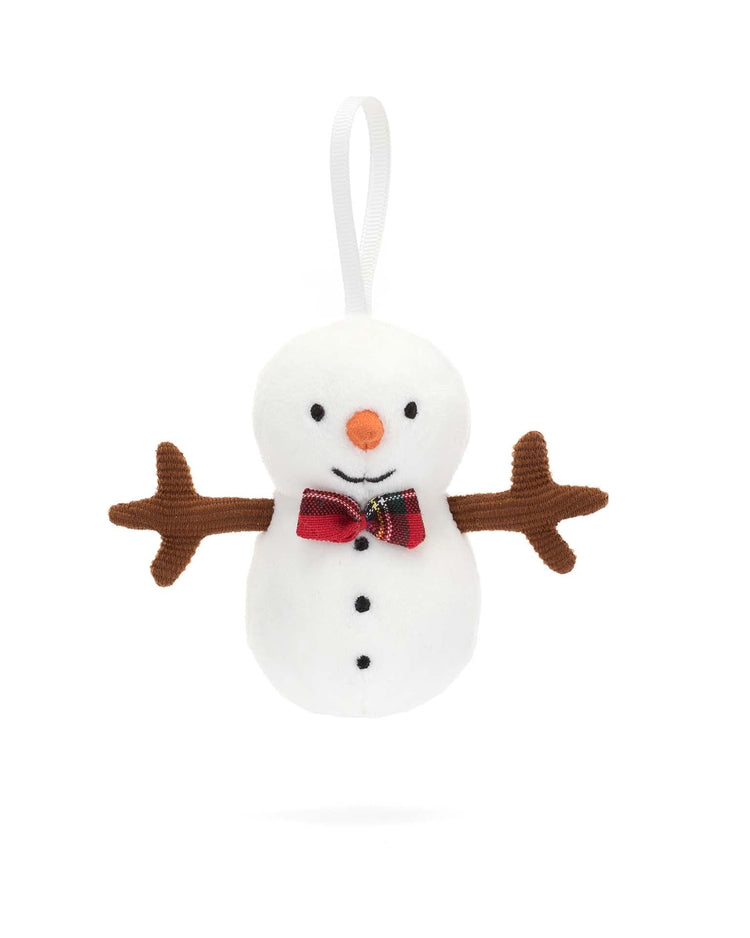 Little jellycat play festive folly snowman