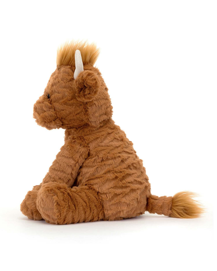 Little jellycat play fuddlewuddle highland cow