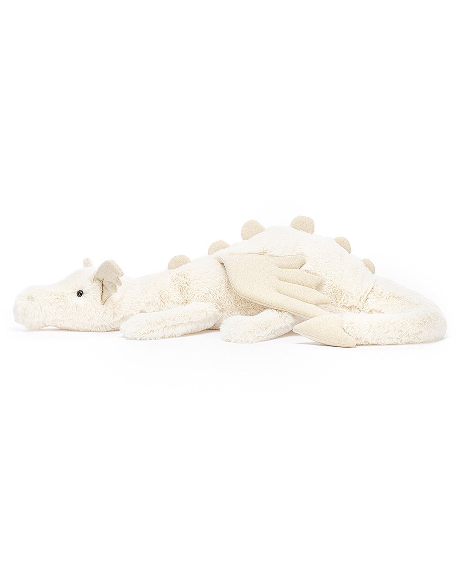 jellycat gigantic snow dragon at Little
