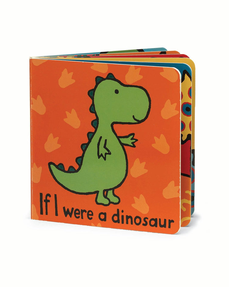 Little jellycat play if I were a dinosaur book