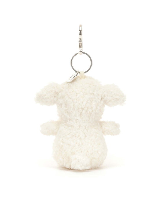 Little jellycat play little lamb bag charm