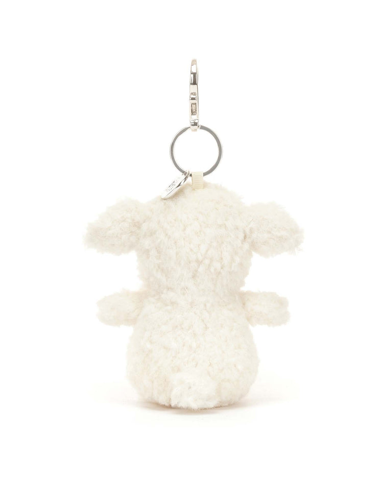 Little jellycat play little lamb bag charm