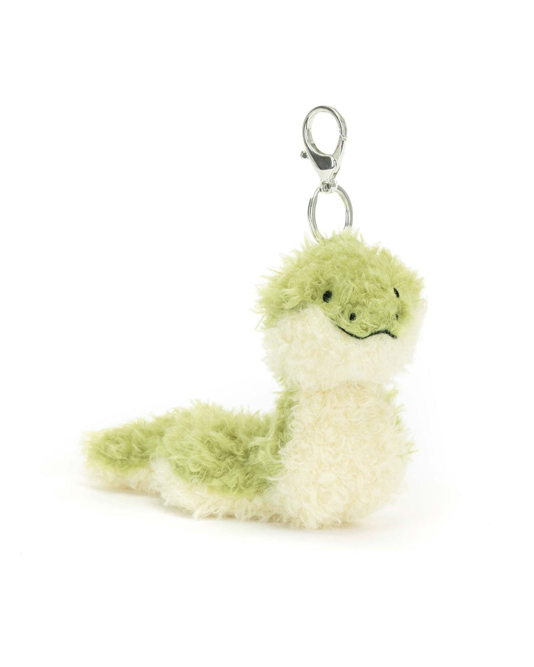 Little jellycat play little snake bag charm