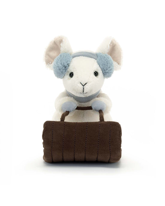 Little jellycat play merry mouse sleighing