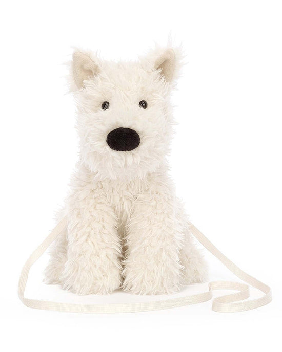 Little jellycat play munro scottie dog bag
