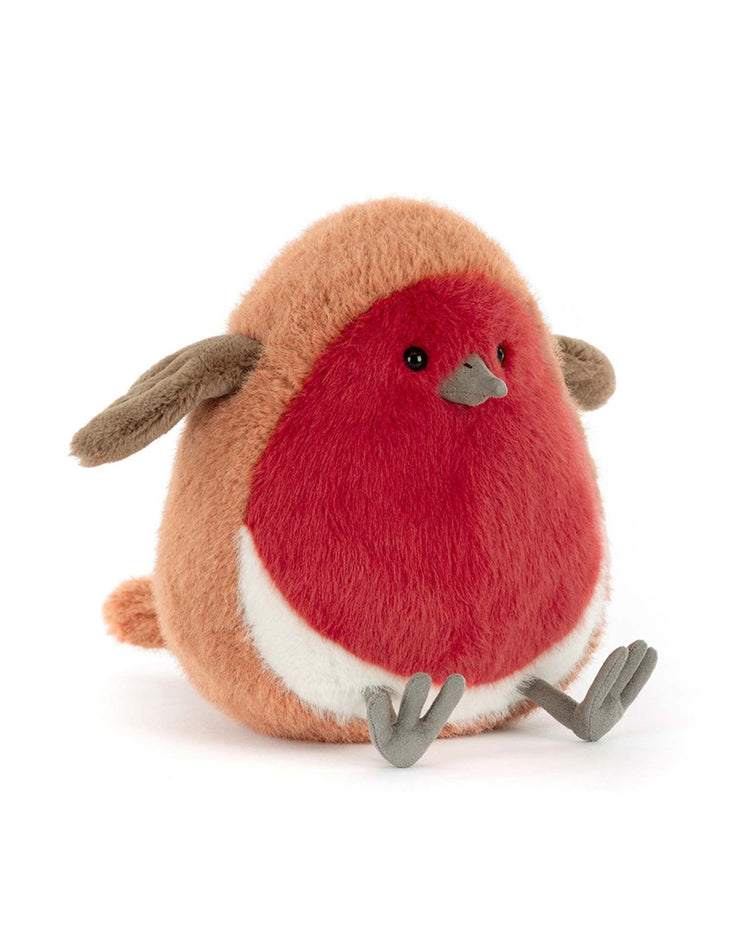 Little jellycat play plum robin