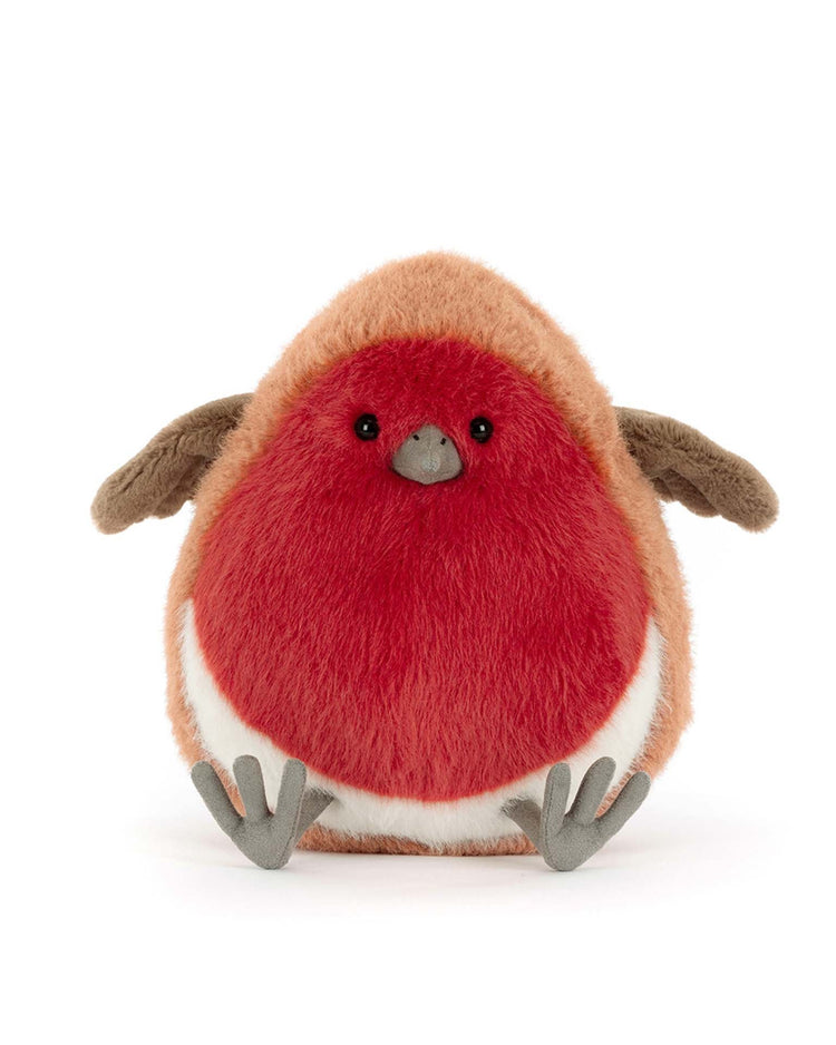Little jellycat play plum robin