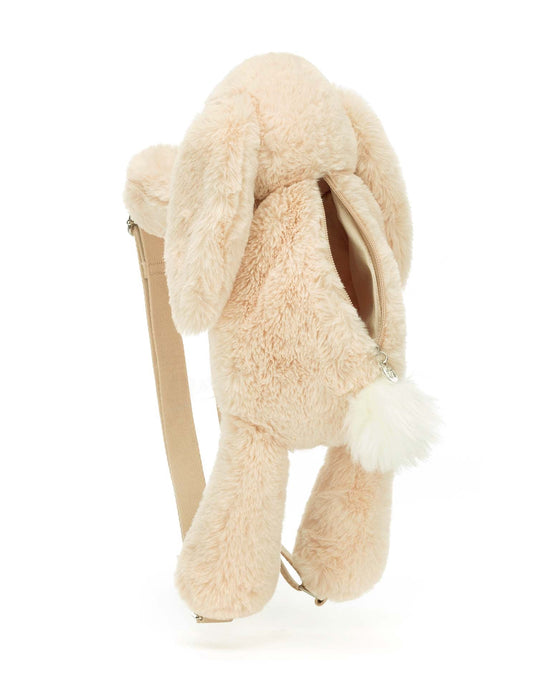 Little jellycat play smudge rabbit backpack
