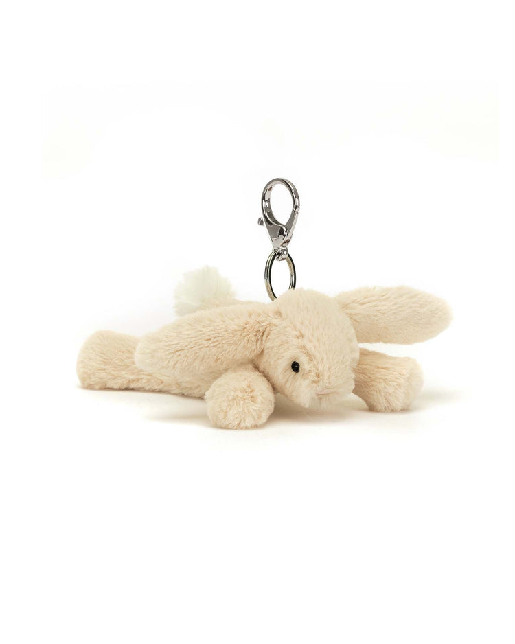 Little jellycat play smudge rabbit bag charm