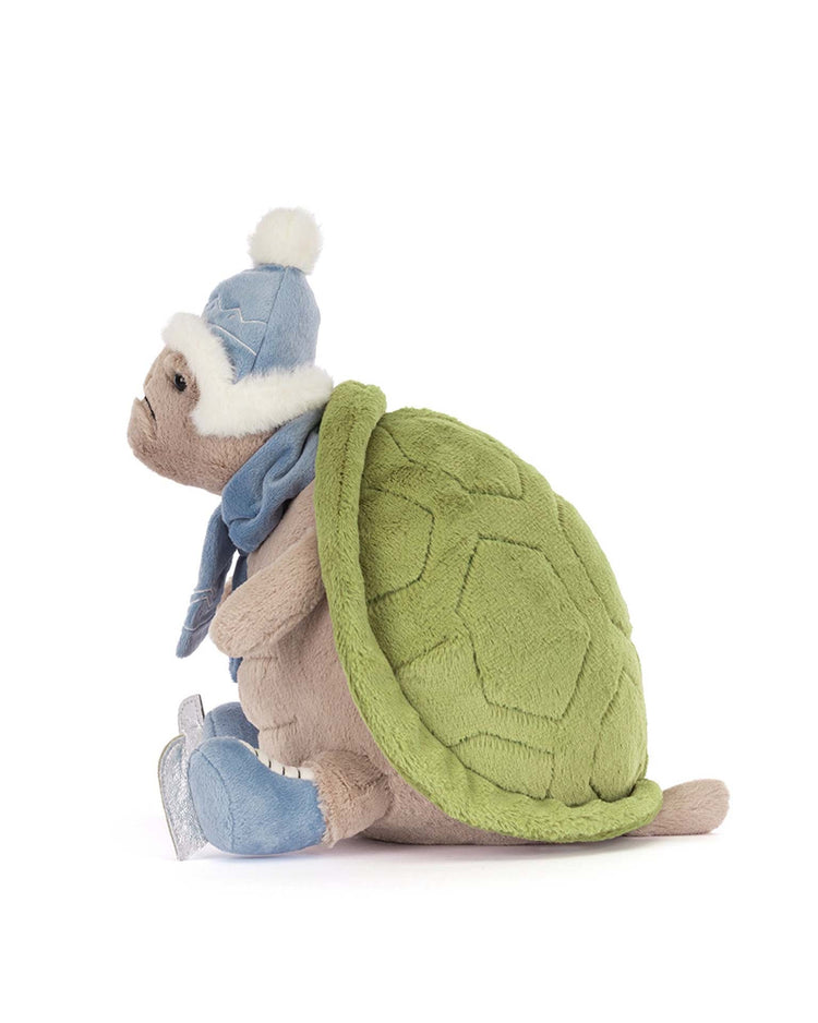 Little jellycat play timmy turtle 'skating'