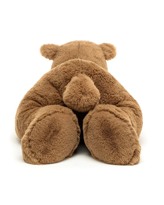 Little jellycat play woody bear lying pose