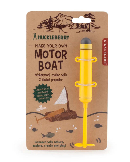 Little kikkerland design inc play huckleberry make your own motor boat