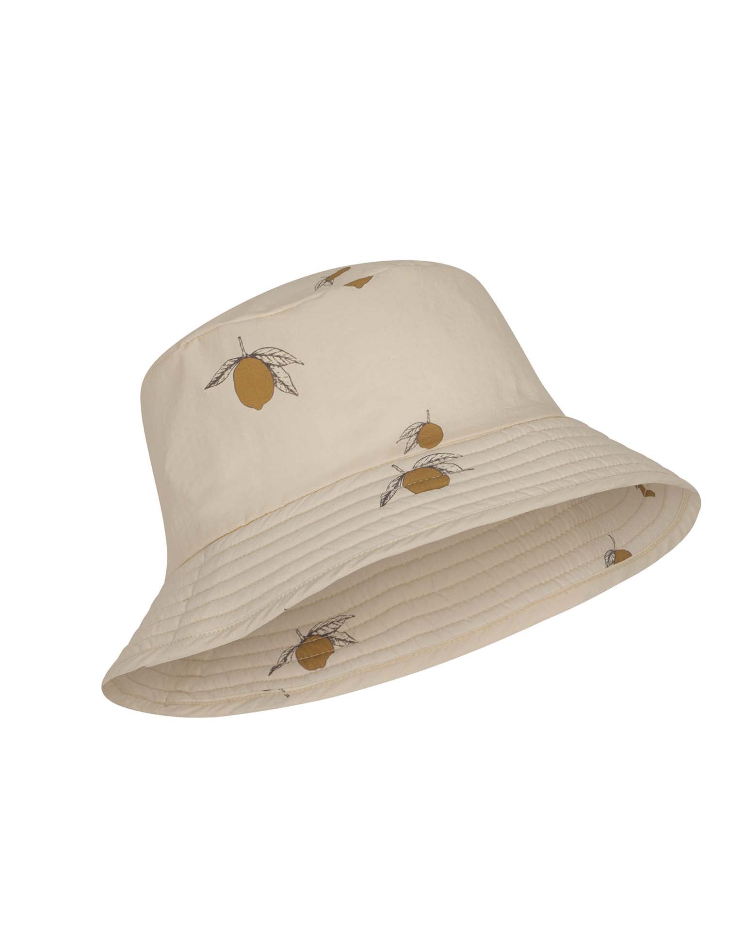 Little konges sløjd accessories asnou bucket hat in lemon