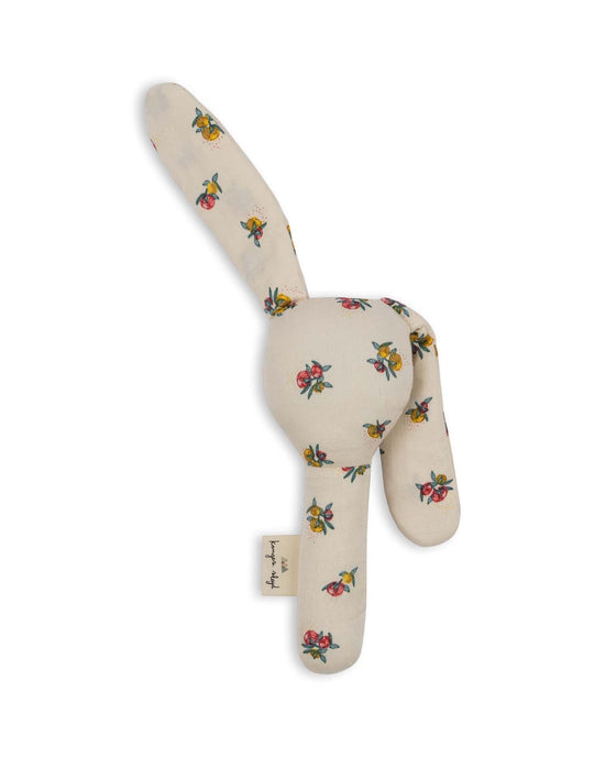 Little konges sløjd accessories bunny hand rattle in peonia