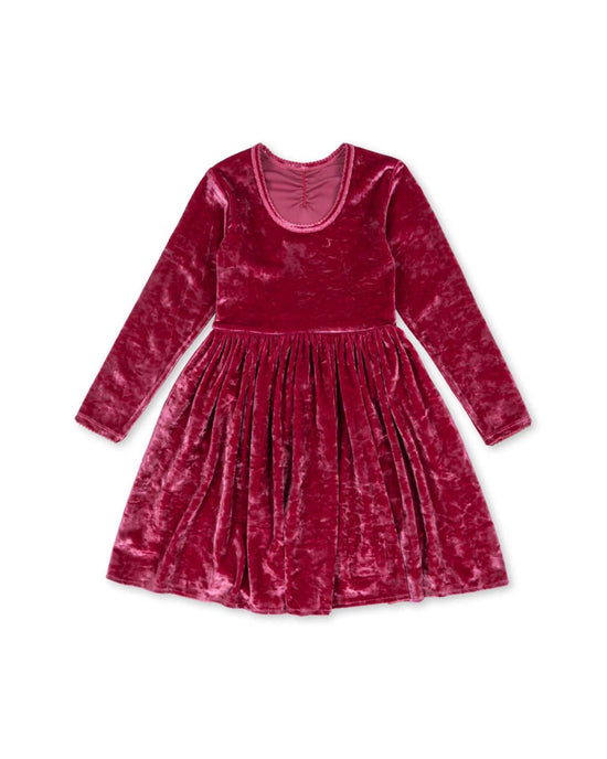 Little konges sløjd kids carlito dress in sangria