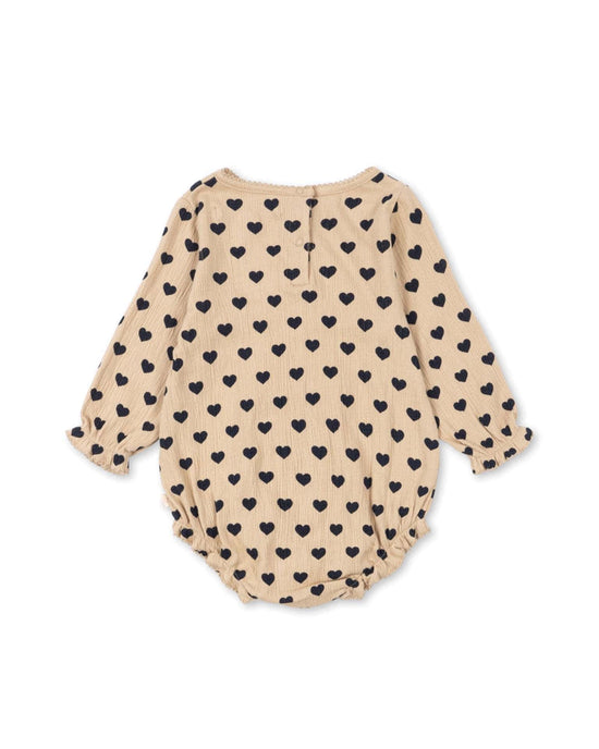 Little konges sløjd kids chleo romper in coeur eclipse