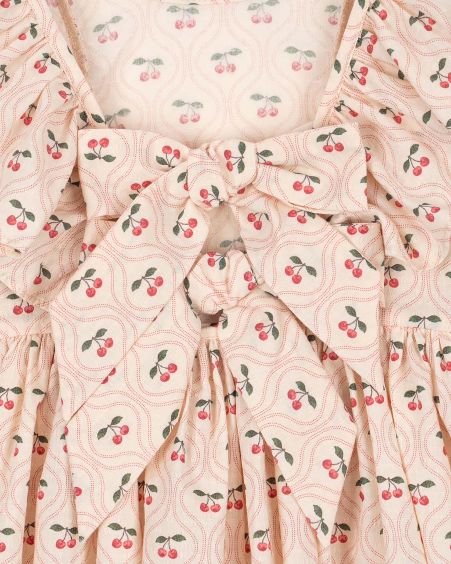 konges slojd pink dress Coco Dress in Cherry Pink Motif