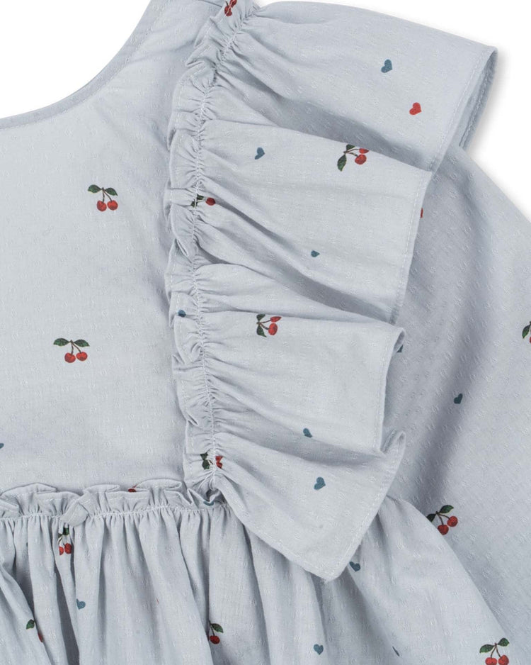 Little konges sløjd kids evia long sleeve bow dress