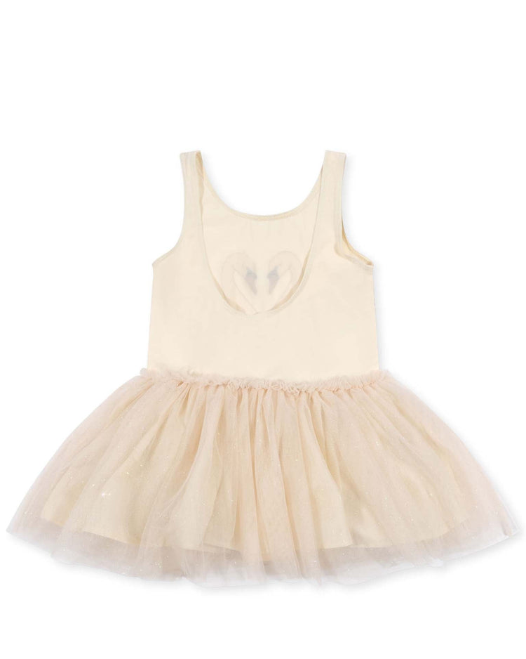 Little konges sløjd kids fairy ballerina strap dress in buttercream glitter