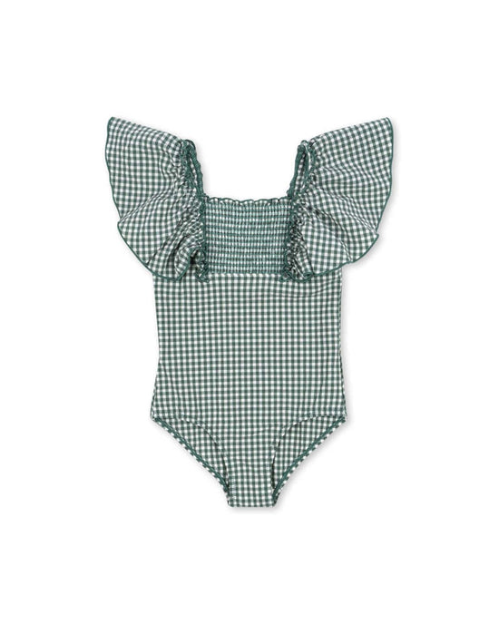 Little konges sløjd kids fresia swimsuit in smoke pine
