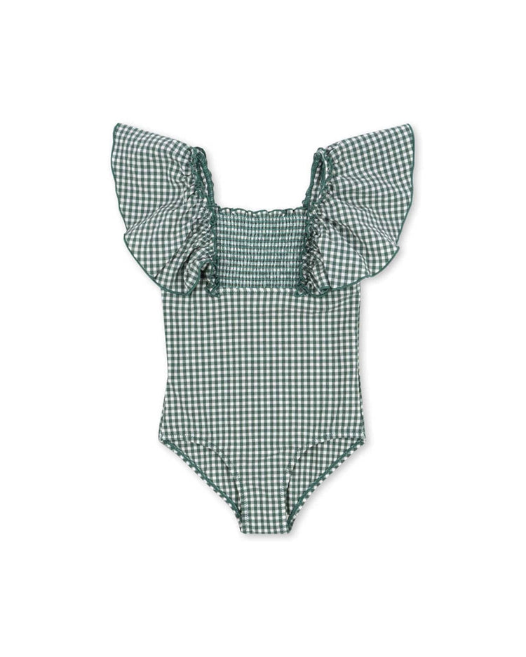 Little konges sløjd kids fresia swimsuit in smoke pine