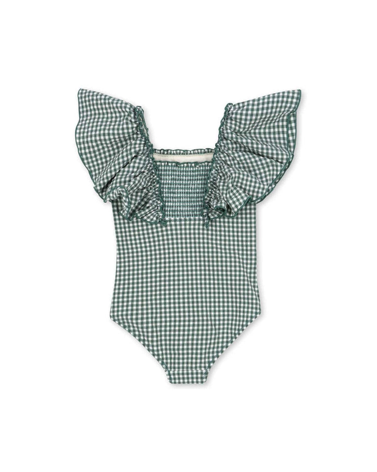 Little konges sløjd kids fresia swimsuit in smoke pine