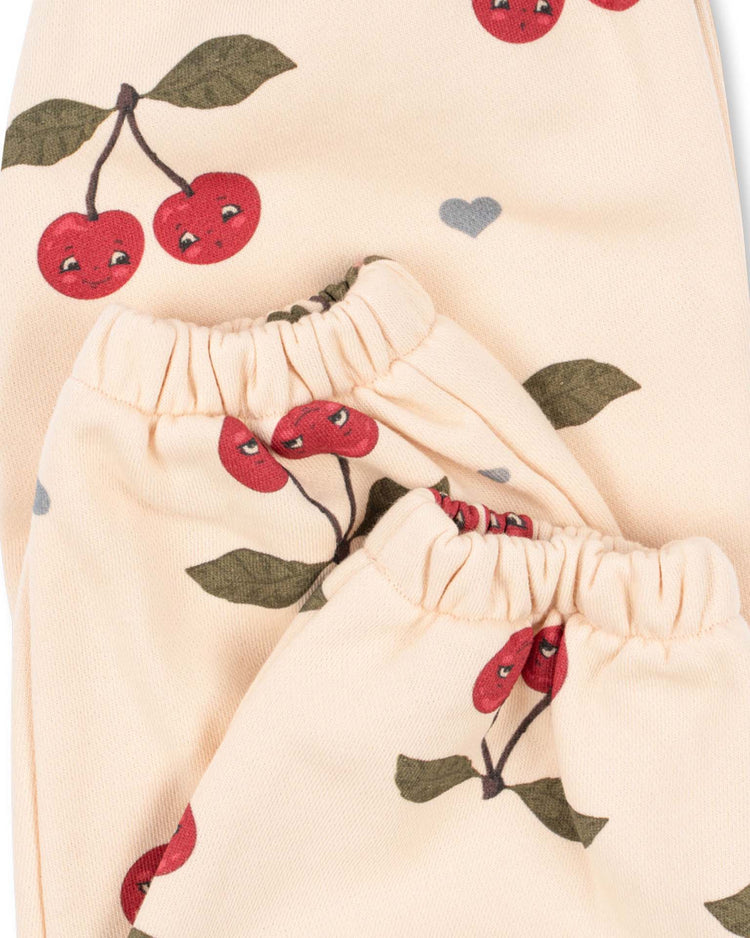 Little konges sløjd kids lou sweatpants in cherry bestie