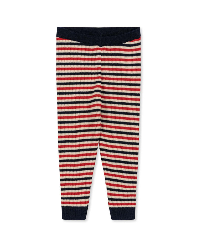 Little konges sløjd kids meo organic knit pants