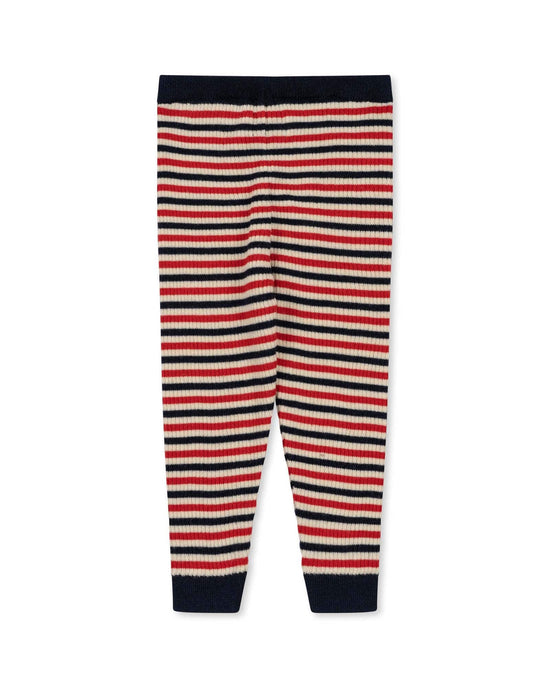 Little konges sløjd kids meo organic knit pants
