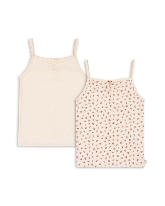 Little konges sløjd kids organic 2 pack tank cami