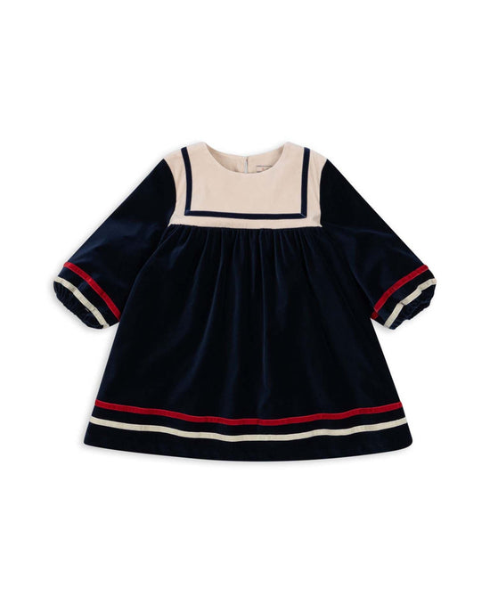 Little konges sløjd kids rocky dress in navy
