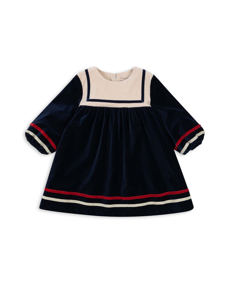 Little konges sløjd kids rocky dress in navy