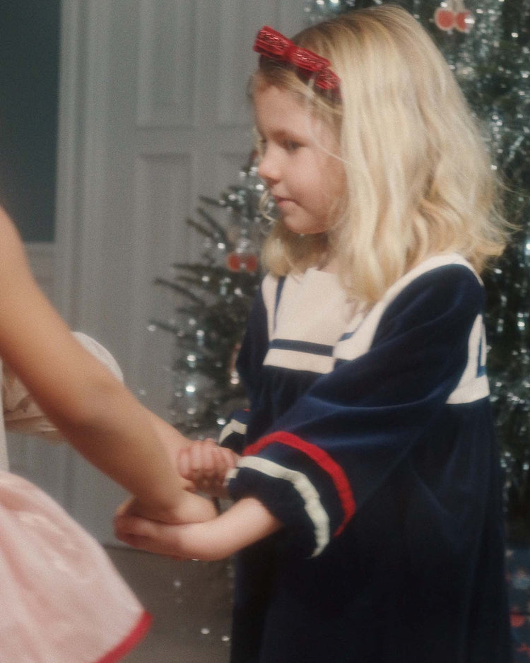 Little konges sløjd kids rocky dress in navy