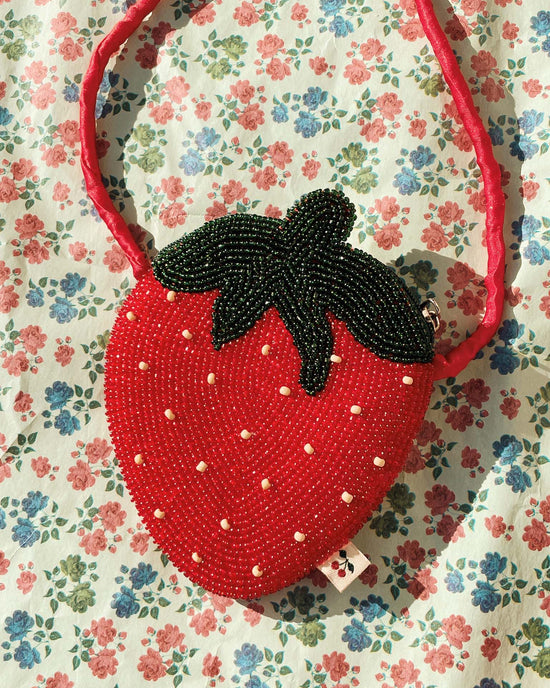 Little konges sløjd accessories one size strawberry bag