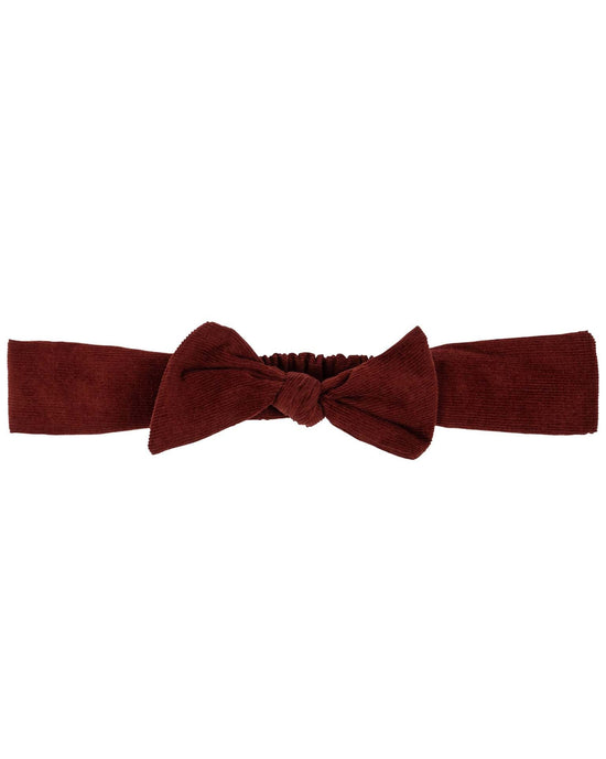 Little konges sløjd ACCESSORIES velvet hairband in jolly red