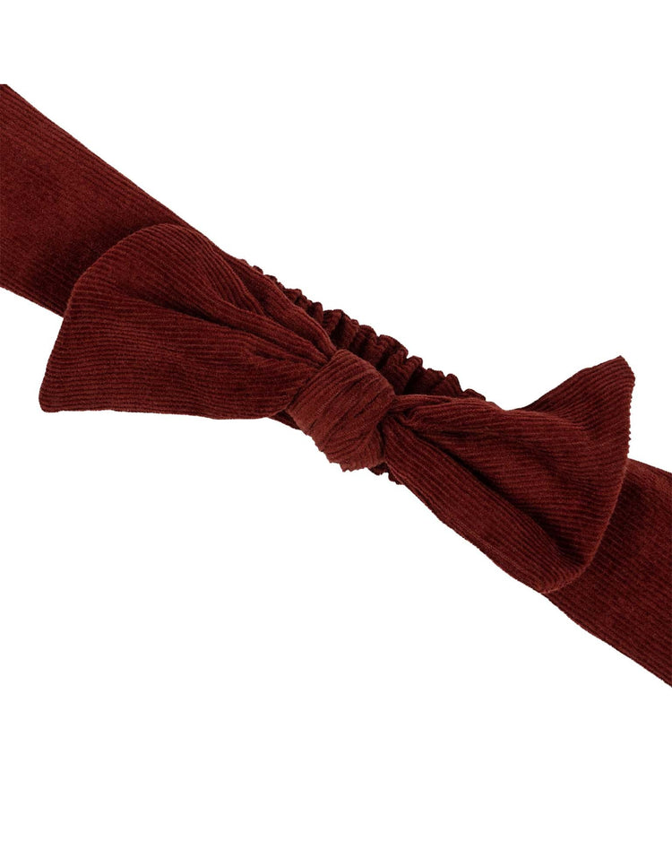 Little konges sløjd ACCESSORIES velvet hairband in jolly red