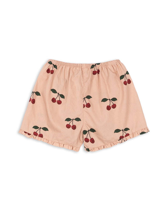 Little konges sløjd kids verbena shorts in ma grande cerise blush