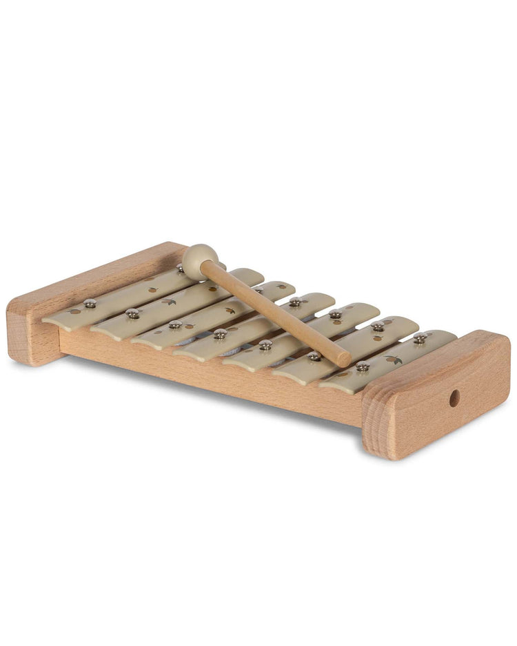 Little konges sløjd play wooden music xylophone in lemon