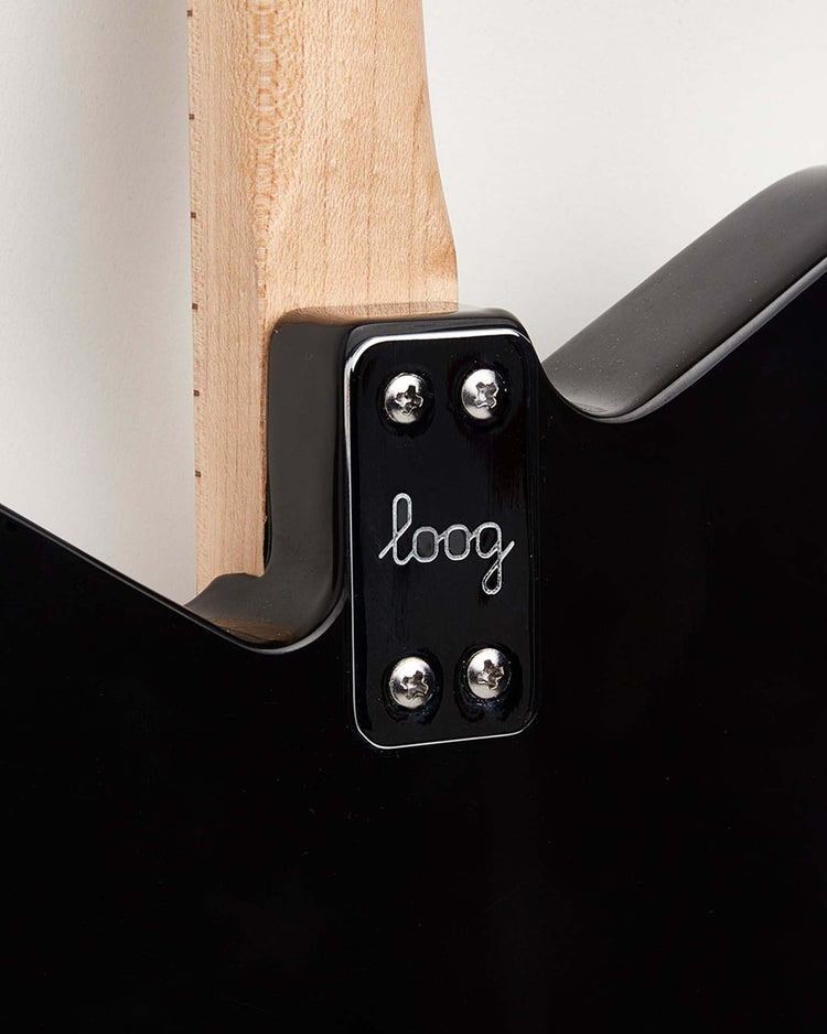 Little loog guitars play loog pro electric in black