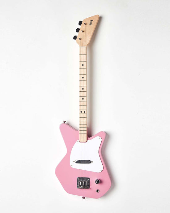 Little loog guitars play loog pro electric in pink