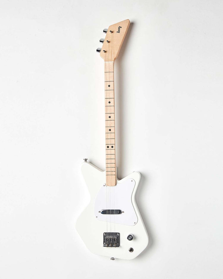 Little loog guitars play loog pro electric in white