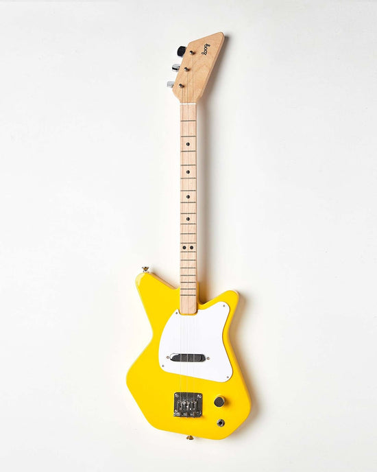 Little loog guitars play loog pro electric in yellow