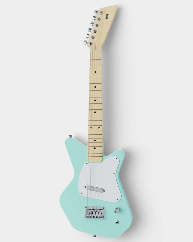 Little loog guitars play loog pro VI electric in green