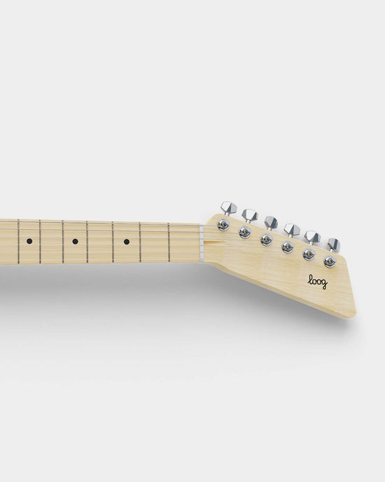 Little loog guitars play loog pro VI electric in pink