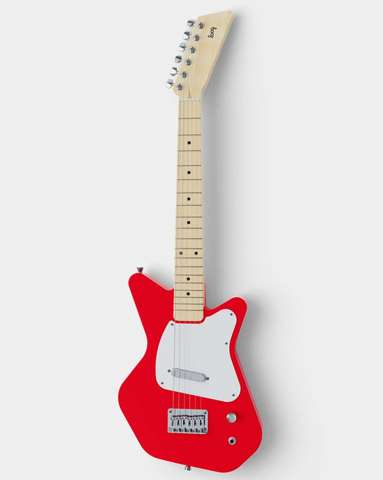 Little loog guitars play loog pro VI electric in red