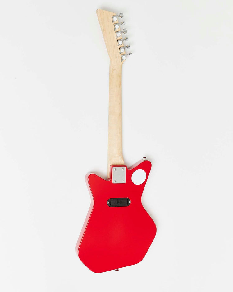 Little loog guitars play loog pro VI electric with built-in amp in red